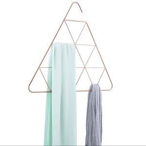 Umbra Design Copper Rose Gold Scarf Accessories Hanger Organ…